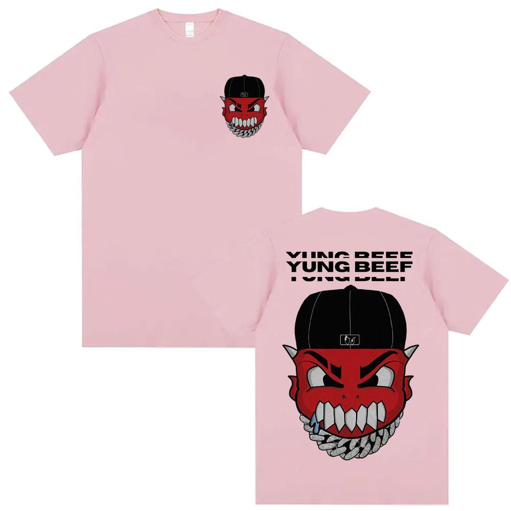 Rapper Yung Beef Album Graphic T Shirts Unisexs Clothing Harajuku Gothic Hip Hop Tshirts Casual Summer ONeck Tshirt Streetwear