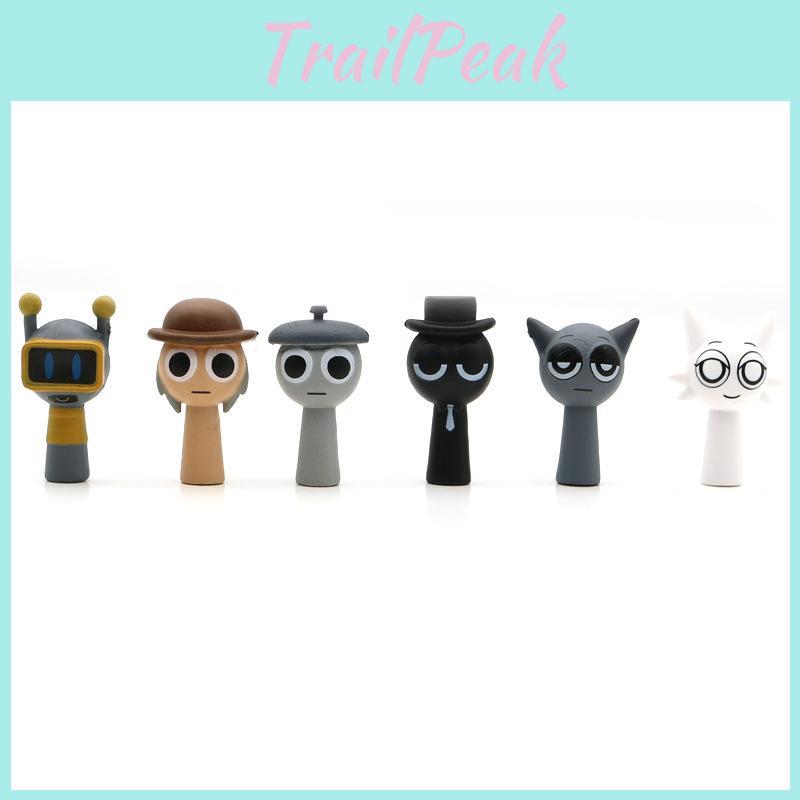 Action Game Sprunki Figure Cartoon Model Toy Decoration Doll Kid Ornament Gifts
