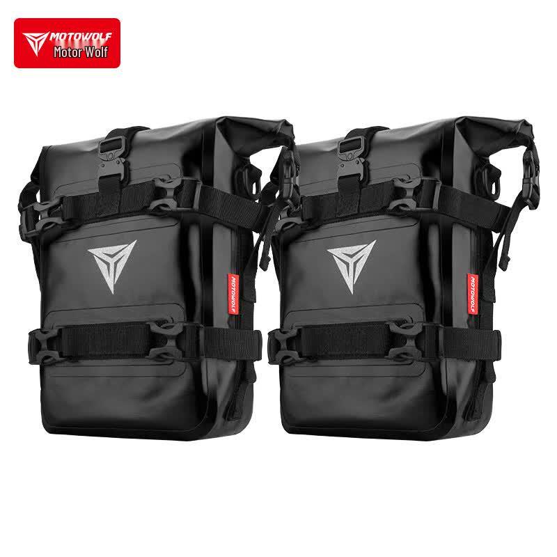 MOTOWOLF Wasserdichte Schnellverschluss-Sturzbügeltasche für Motorräder