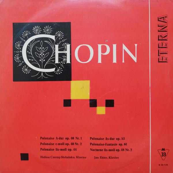 

LP Record FRDRIC CHOPIN HALINA CZERNYSTE Polonaise ADur Op. 40 Nr. 1 Polo 820139 ETERNA 1961 German Dem Classical Used