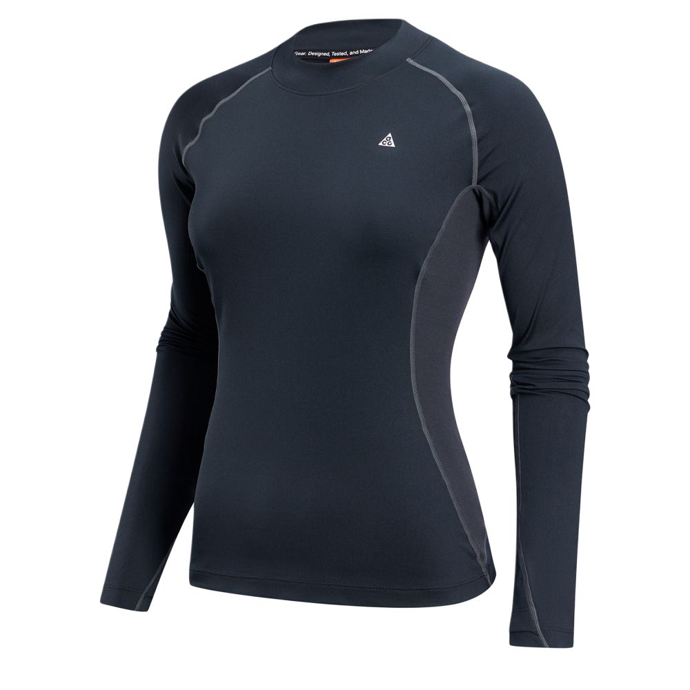 

Nike ACG Series As Wildsee Bslvr Ls Top Round Neck Spliced Pullover Long Sleeve T-Shirt Women tops IO0231-010 XL