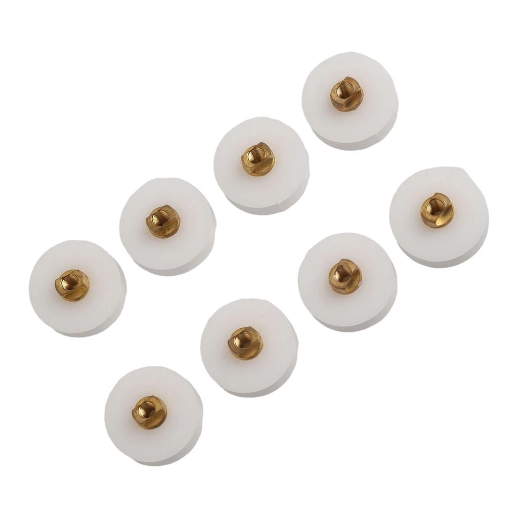 Kompatible Duschteile Ersatz-Rädchen Perfekt für DIY-Projekte Einfache Montage Duschrollen Rolle