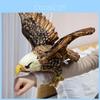 Realistic Eagle Plush Toy 30cm Tall Office Desk Ornament Gift