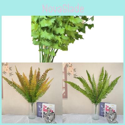 Follaje Artificial de Planta Verde Para Decoración de Bodas Y Fondos de Fotografía