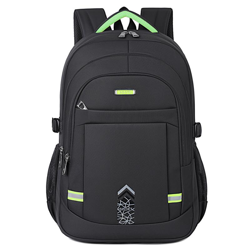Unisex Large Capacity Backpack Men's Double Shoulder Bag Versatile All-Match Leisure Travel Hiking School Bag