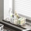 Kitchen Faucet Sink Drain Rack Sponge Holder Bathroom Shampoo Soap Storage Shelf