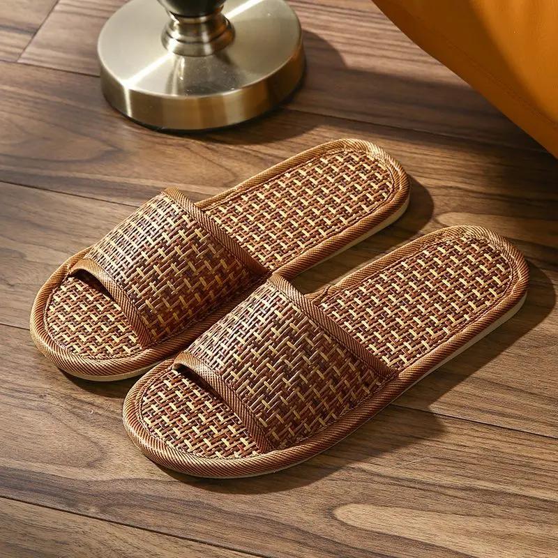 Fashion Indoor Shoes Pvc House Flat Sandals Man Slippers for Men Walk Around Home Casual Adult Comfortable Designer Luxury 2025 Style