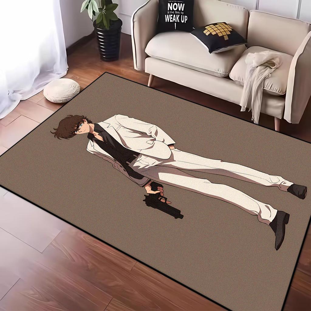 Moderner Stil Großes Wohnzimmer Anpassbare Teppiche Cartoon Heimdekoration Schlafzimmerteppich Maschinenwaschbare Matte für Boden Lounge