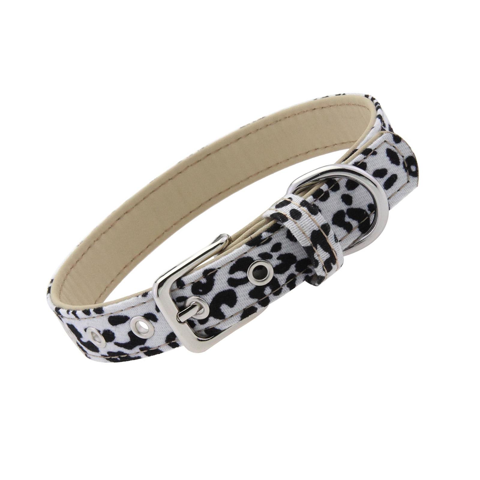 

Регулируемое ожерелье-чокер из мягкой искусственной кожи с пряжкой-ремнем с леопардовым принтом для женщин, модные ювелирные аксессуары белый