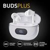 Intenso Buds Plus TWS T312AE Bezdrátová sluchátka s aktivní redukcí šumu, ENC, Bluetooth a až 25 hodinami přehrávání