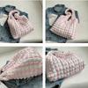 Yogodlns Summer Stripe Bubble Bag pro ženy Candy Color taška přes rameno Nákupní taška Kabelka Dívčí taška v podpaží Pouzdro