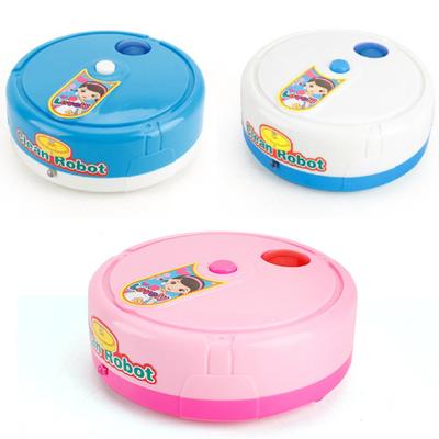Dollhouse Electric Music Cleaning Machine Vacuum Cleaner Sweeping Robot Toy