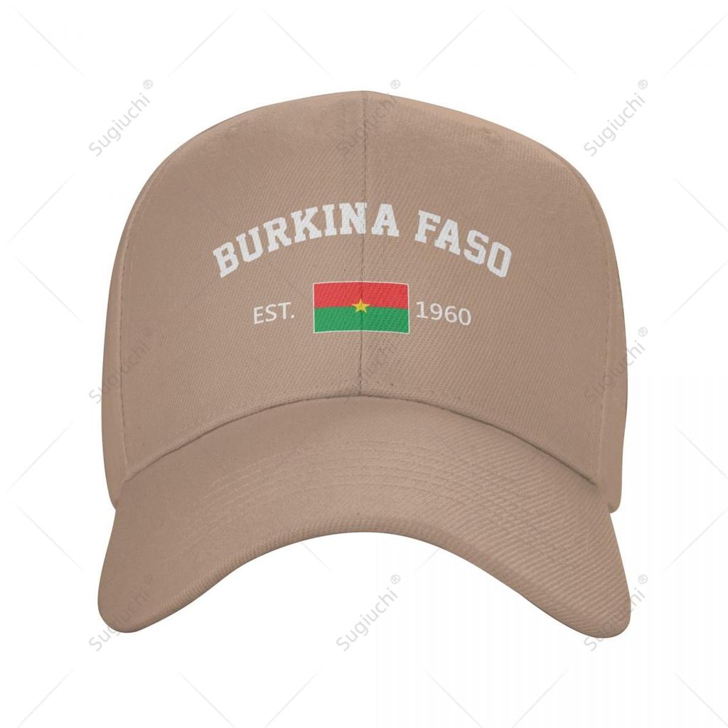 Baseball Cap Burkina Faso EST Independence Day Wild Sun Shade Peaked Adjustable Outdoor Caps