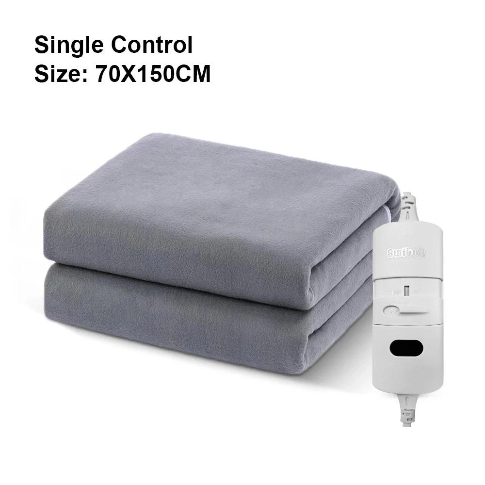 Electric Heating Blanket Automatic Thermostat Double Body Warmer Bed Mattress EU Plug 220V Electric Heated Carpets Mat Pad
