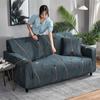 New All Season Anti Slip Fabric Sofa Cover  Elastic Double Sofa Cover  Fully Covered and Tightly Wrapped with Sofa Towel