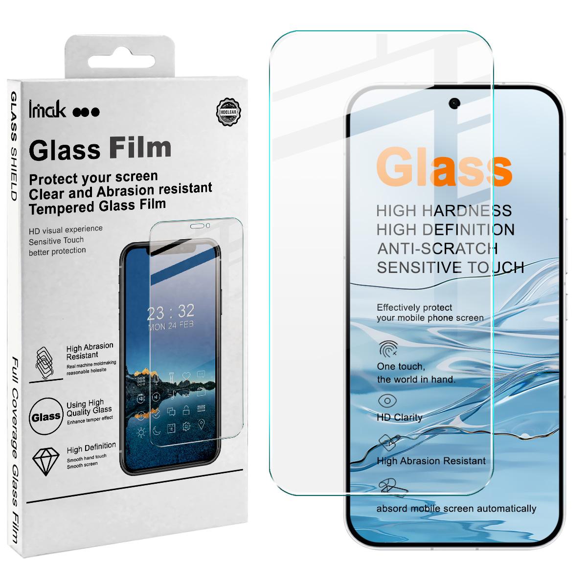 

For OPPO K15 Pro Plus Tempered Glass IMAK H Screen Protector Film Support Fingerprint OPPO K15 Pro Plus прозорий