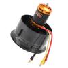 QXMotor 64mm EDF Set QF28223500KV Brushless Motor with 12 Blades Ducted Fan for RC Airplane