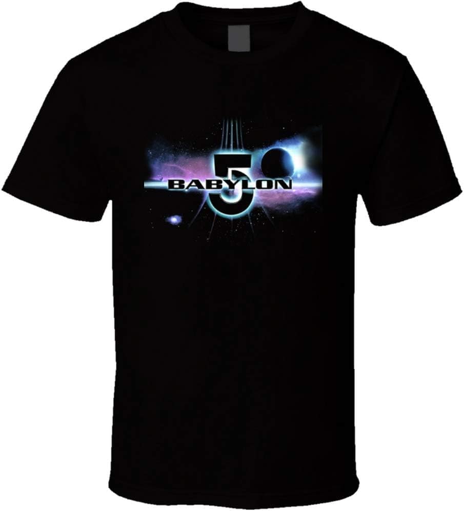 Babylon 5 Nebula 90s Sci Fi TV Show Men T Shirt 4XL чёрный