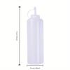 Kitchen Convenience Tools 24OZ Plastic Squeeze Bottle Condiment Dispenser Mustard Ketchup Sauce Vinegar Accessories Supplies