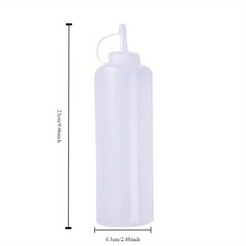 Kitchen Convenience Tools 24OZ Plastic Squeeze Bottle Condiment Dispenser Mustard Ketchup Sauce Vinegar Accessories Supplies