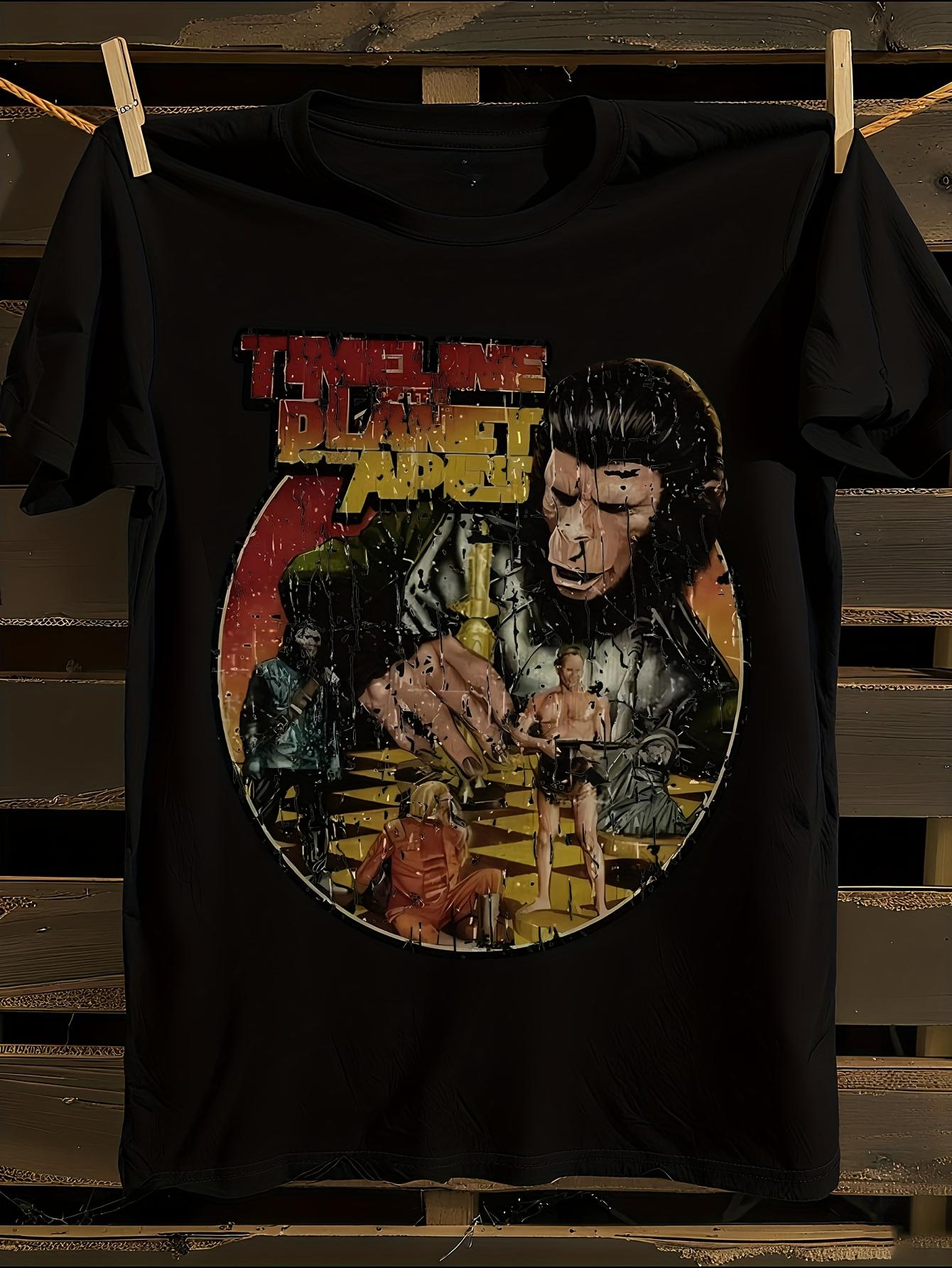 Retro Planet of the Apes Graphic T-shirt XXXL