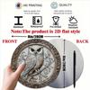 Retro Metal Tin Sign Round Wall Art Home Decor Bedroom Living Room 20x20cm