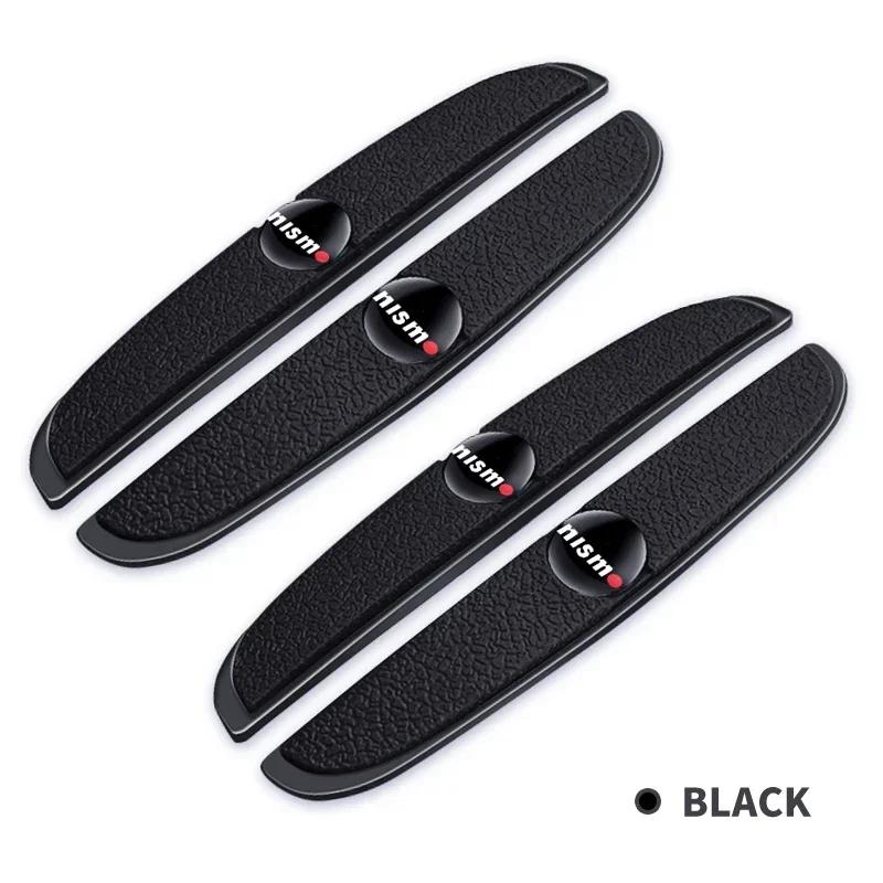 4pcs Car Rearview Mirror Door Protective Sticker Protection Strip For Nissan Nismo 350Z 370Z GTR Patrol Juke X-Trail Qashqai