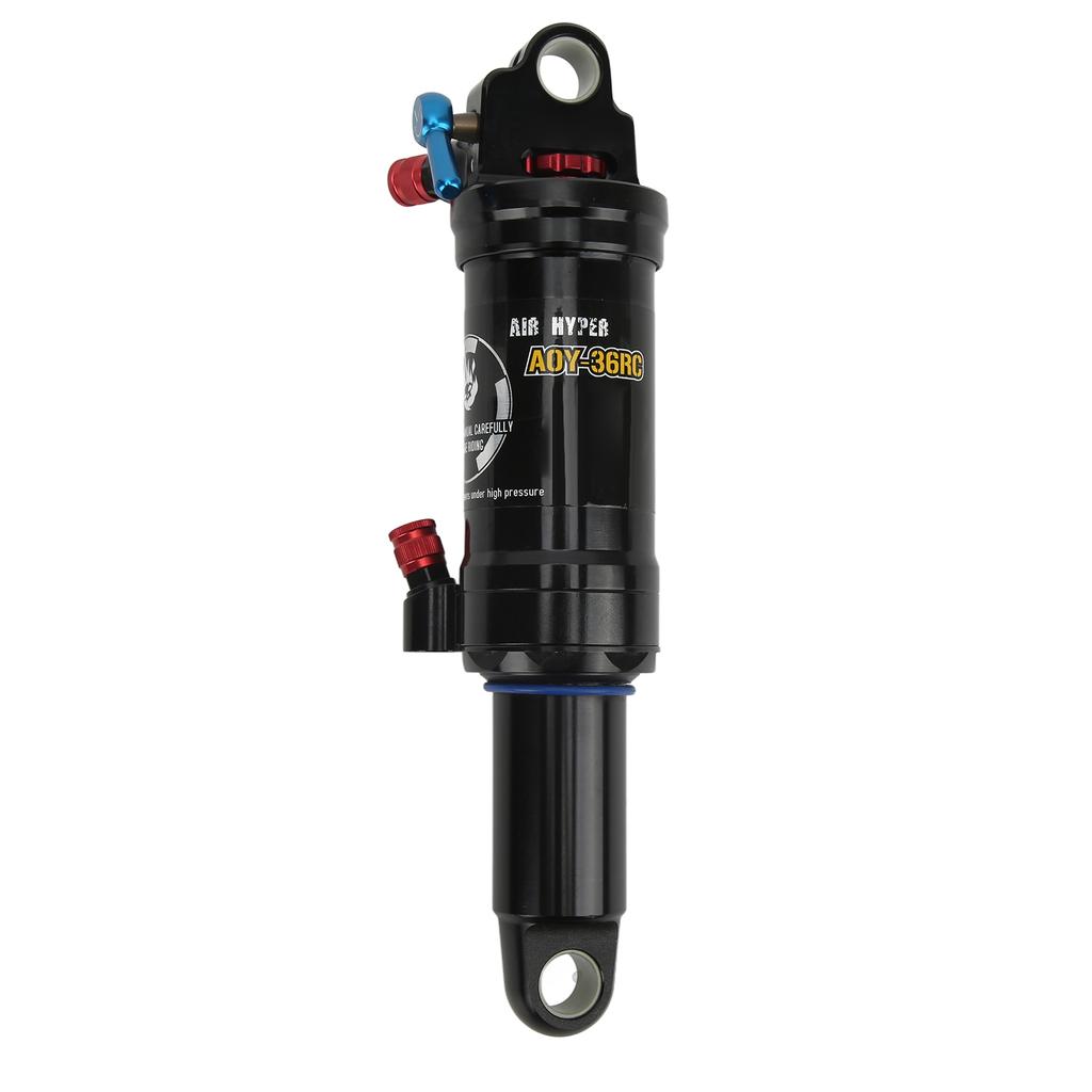 Mountain Bike Rear Shock Absorber Aluminum Alloy Black 190mm MTB Accessories for XC