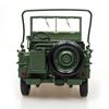 1:18 Willys GP Tactical Military Jeep SUV Alloy Metal Diecast Model Car Home Decoration & Computer Desktop Ornaments Holiday Toy
