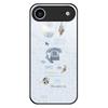 For iPhone 17 Air Case PC TPU Tempered Glass Pattern Printing Anti Drop Phone Back Cover