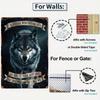 Metal Poster Wolf Vintage Wall Art Home Decor