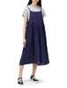Apron Jacquard Apron AP42215 NV [Hima Japan] One-Piece M-L