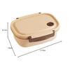 Skater Easy Light Lunch Box L Microwave Safe 720ml Beige Seal Container Storage Container XPM5