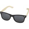 "Sun Ray" Bamboo Sunglasses Intense Black