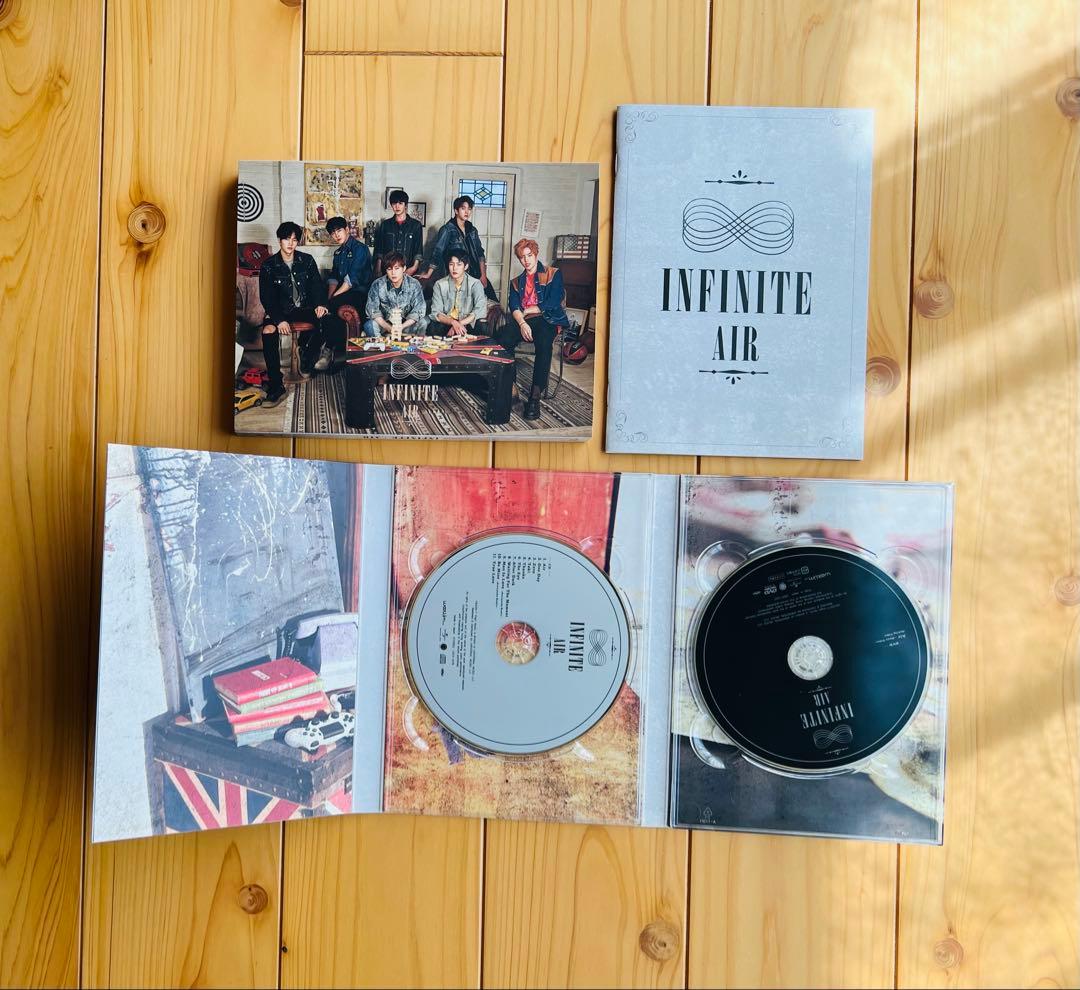 

[USED] INFINITE AIR (First Press Limited Edition) [CD+DVD+Photo Booklet]