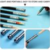 13Pcs Adjustable Dual Head Pencil Extender Holder Pencil Lengthener Pencil Saver Friendly for Art Craft Hobby Office Makeup Pencil Eyeliner Color