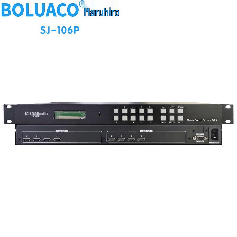 

SJ-106P 4x4 HDMI Matrix Switcher & Splicing Controller (CN version)