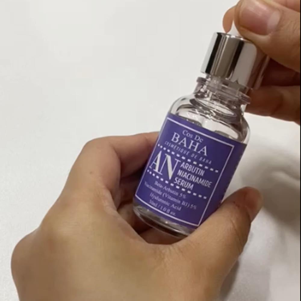 Cos De BAHA AN Arbutin 5% Niacinamide 5% Brightening Glow Serum 30ml