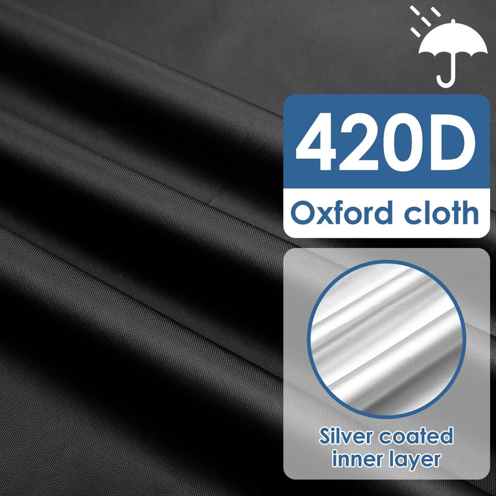 Outdoor Square Vertical Air Conditioner Cover Dust Proof Drawstring Closure AC Protection Cover Waterproof Air Condition Covers