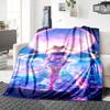 1Pc Moonlit Sailor Magic Blanket For Couch Bed Plush Cozy Fuzzy Blanket Super Soft Warm Blankets For Fall And Winter 0918241