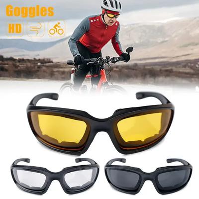 Resistant 1Pc Riding Goggles Anti Dust Tactical Hunting Shooting Eyewear UVBlocking Glasses Outdoor Sports Eyewear Accessories