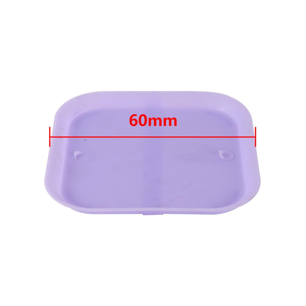 Mini Square Flower Pots Colorful Succulent Seedling Trays Plastic Nursery Planters DIY Plant Grow Boxes Garden Home Office Decor