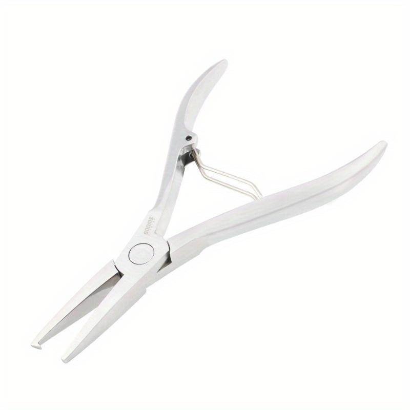 1PC Fishing Split Ring Pliers, Stainless Steel Texas Tackle Split Ring Pliers, Saltwater Resistant Fishing Tools. Golden