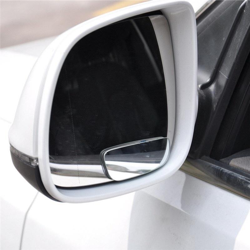 2Pcs Universal Car Auto 360° Wide Angle Convex Rear Side View Blind Spot Mirror