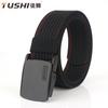 TUSHI Original Gürtel Herren Automatik Glatte Schnalle Nylon Canvas Mode Business Hose
