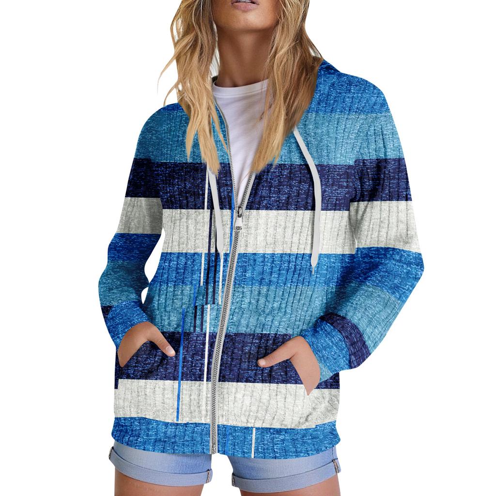 Mikiny pro ženy Trendy topy Ležérní Podzimní Móda Mikina s dlouhým rukávem S kapsami Svetr Lehký