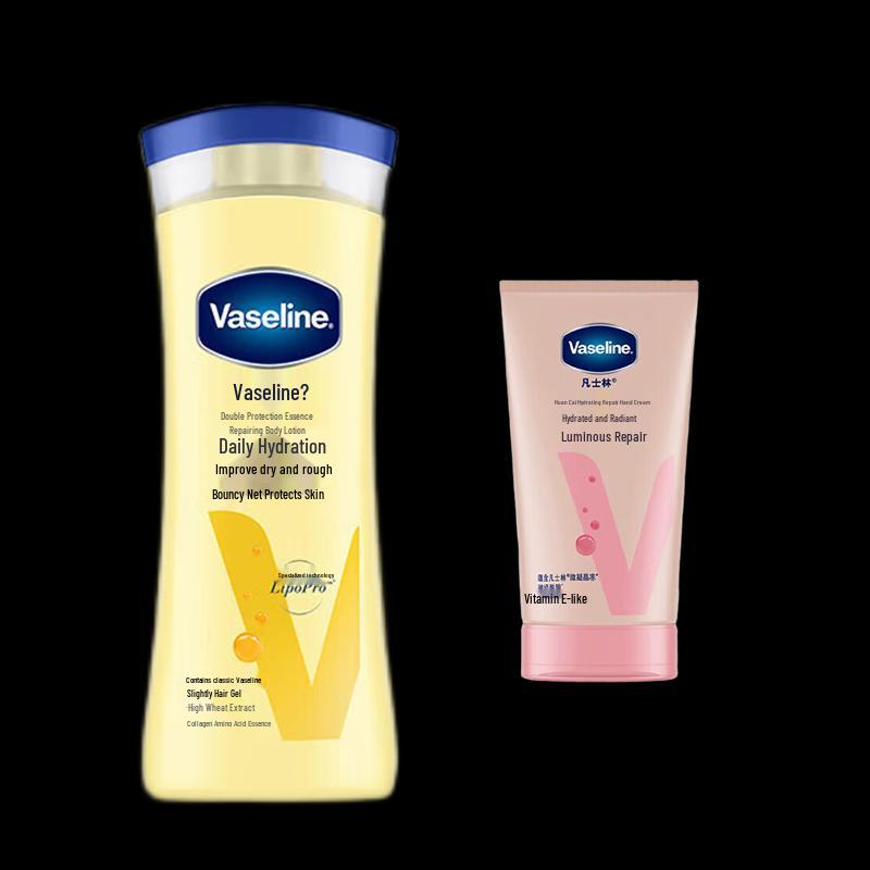 Vaseline Daily Moisturizing Body Lotion & Hand Cream Set