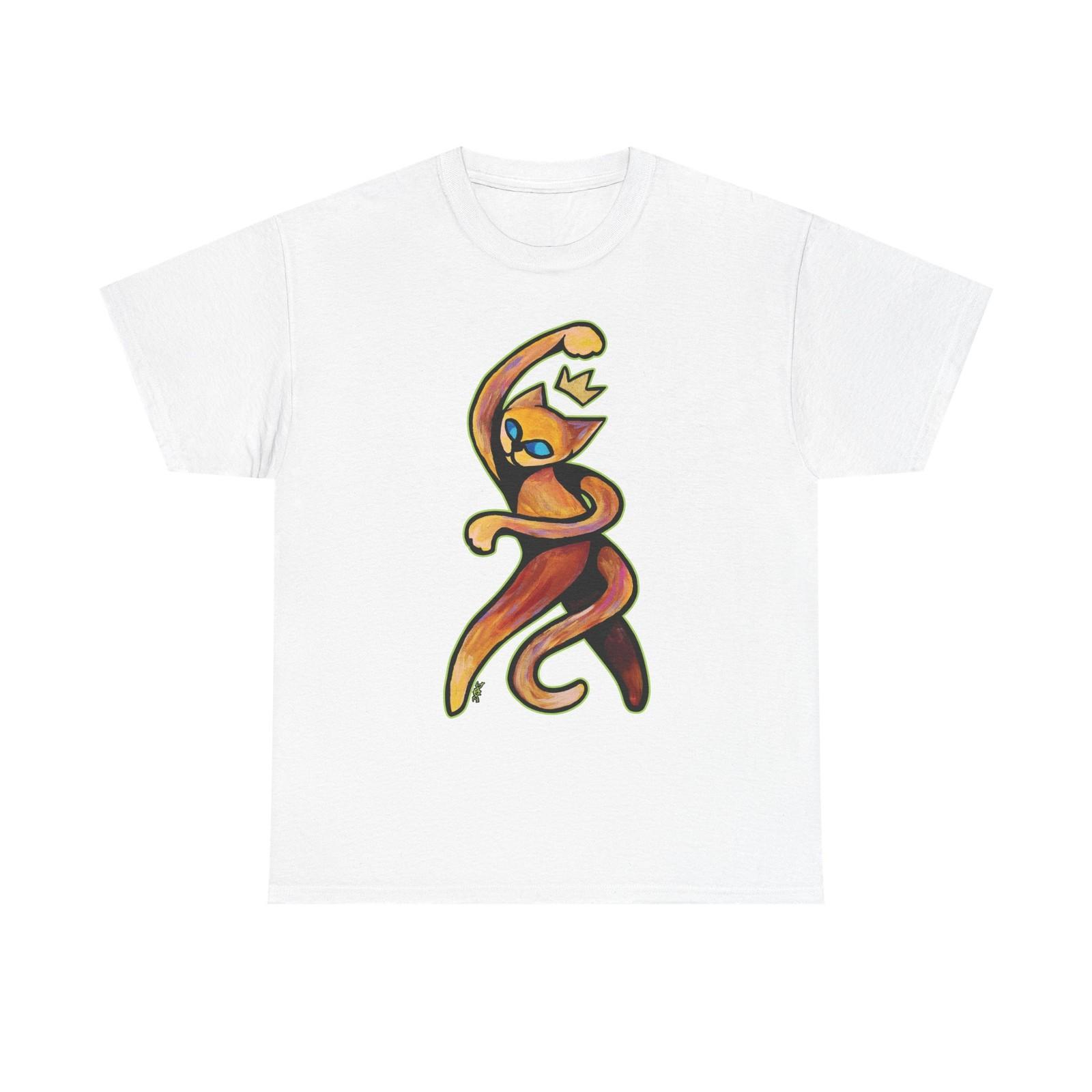 King of Cats Unisex T-Shirt S разноцветный
