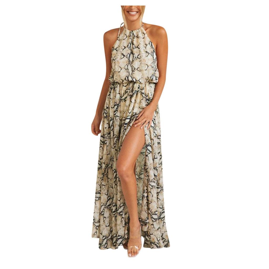 Buy Energy Women Sleeveless Snake Print 