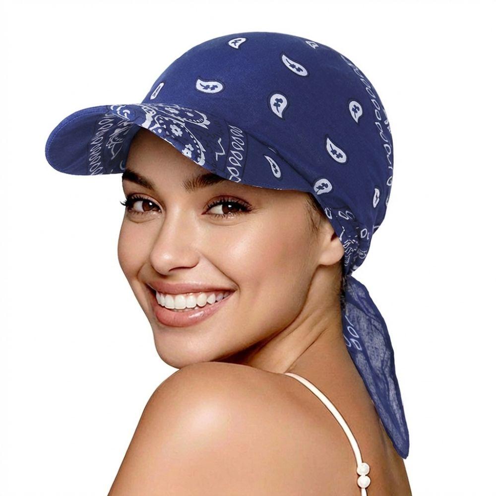 Visiera Parasole Leggera Turbante Fascia Larga Bandana Sciarpa Cappello Cappellini da Baseball Foulard da Testa Donna Outdoor